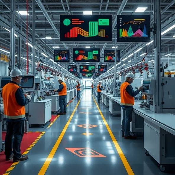 komunikacja wizualna dla fabryki