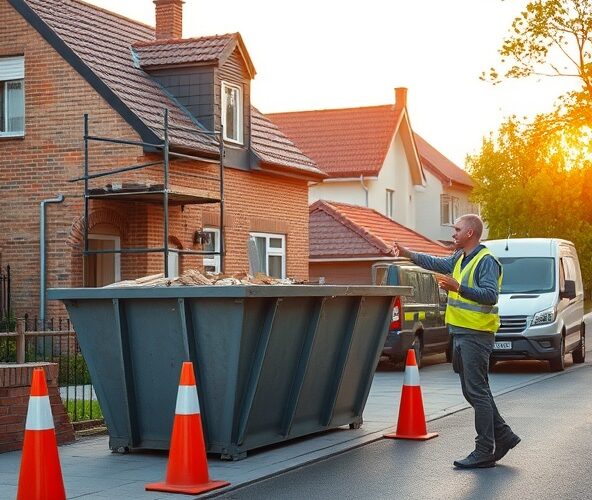 Czy w gminie Michałowice trzeba zgłaszać kontener na odpady budowlane?