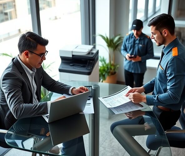 Jak negocjować opłaty serwisowe w dzierżawie kopiarki Bizhub?