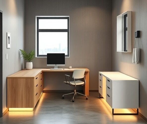 Jak wybrać kompaktowe lady recepcyjne w Warszawie do recepcji 3 m²?