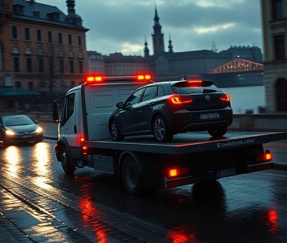 Gdzie zamówić lawetę w Grudziądzu z natychmiastowym dojazdem?