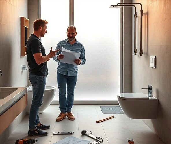 Jak negocjować montaż stelaża podtynkowego w łazience w Warszawie?