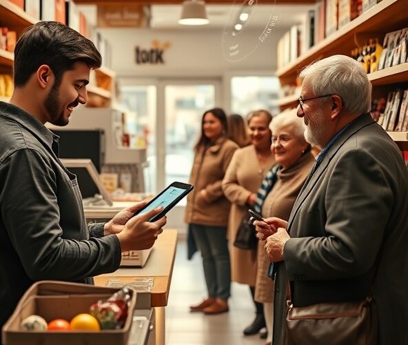 Jak logiq może zmniejszyć kolejki i poprawić obsługę w małym sklepie?