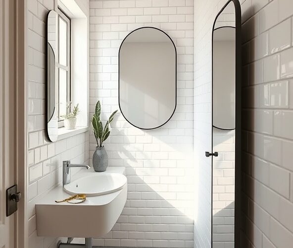 Jak wybrać lustra na wymiar w Warszawie do małej łazienki do 800 zł?