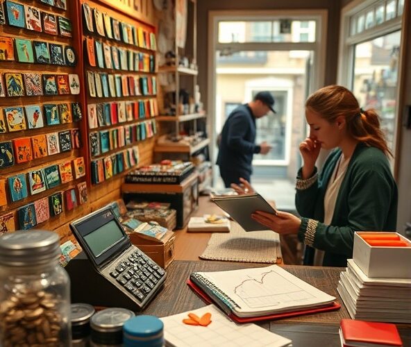 Jak ustalić cenę magnesów aby zwiększyć marżę małego sklepu?