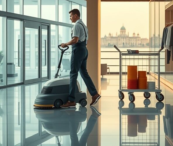 Maszynowe czyszczenie podłóg w Warszawie: abonament czy za m² taniej?