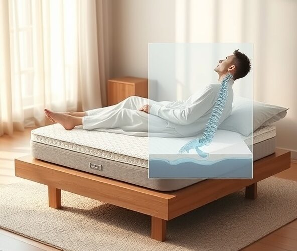 Czy materac futon 140×200 o twardości H4 zmniejszy ból lędźwi?