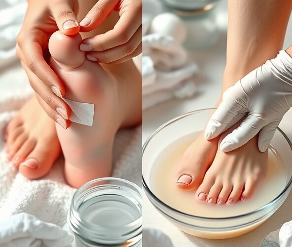 Jak usunąć modzele na stopach bezpiecznie: plastry czy pumeks?