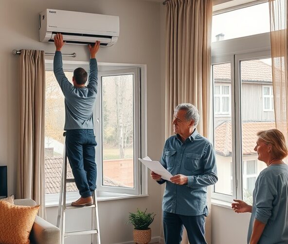 Czy montaż klimatyzacji split w Nowych Babicach trzeba zgłosić?
