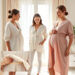 muślinowa koszula do karmienia