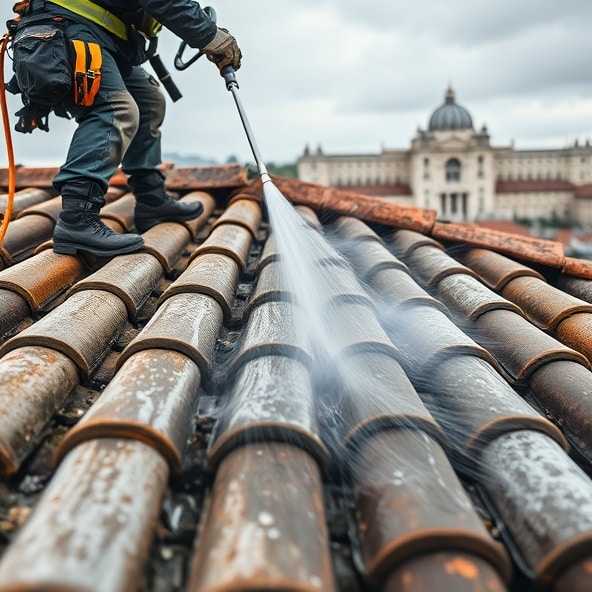 mycie dachów warszawa