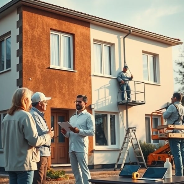 mycie elewacji raszyn