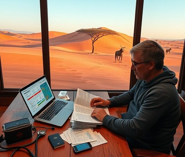 Jak porównać oferty ubezpieczeń zdrowotnych na wyjazdy do Namibii?