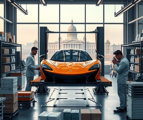 Naprawa McLarena Warszawa: 48 godzin możliwe przy częściach OEM?