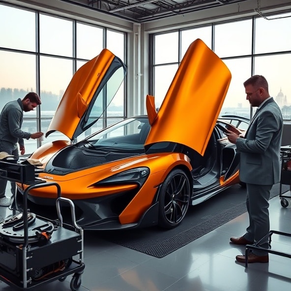 naprawa mclaren warszawa