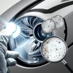 napylanie odbłyśnika w reflektorze