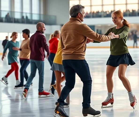 Dorośli: nauka jazdy figurowej na łyżwach — grupowe czy indywidualne?