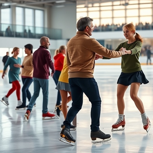 nauka jazdy figurowej na łyżwach