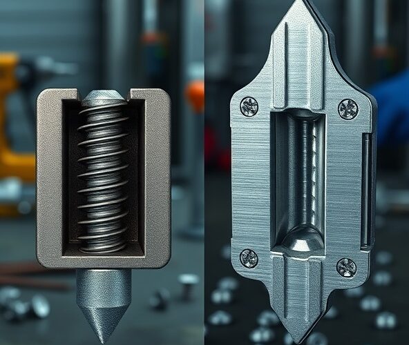 Jak dobrać nity strukturalne do naprawy słupka B bez dostępu od tyłu?