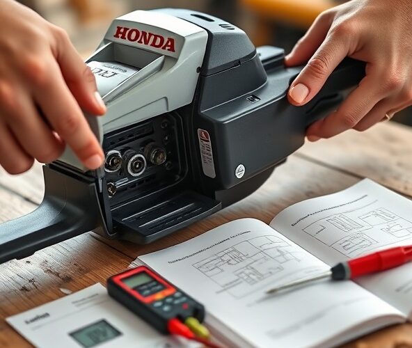 Jak sprawdzić, czy akumulator 36V pasuje do nożyc Honda?