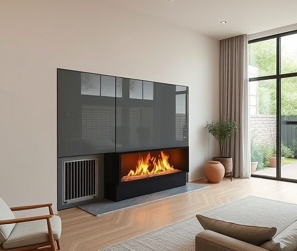 Czy nowoczesny kominek panoramiczny potrzebuje zewnętrznego powietrza?