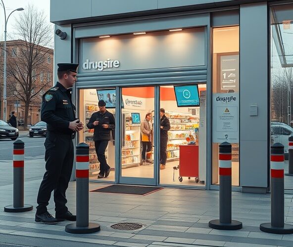 Jaka ochrona fizyczna obiektów w Warszawie zmniejszy straty drogerii?