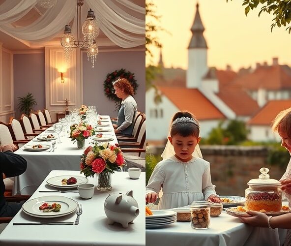 Jak taniej: restauracja czy domowa organizacja komunii w Radzyminie?