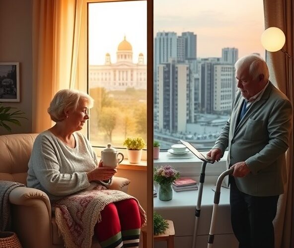 Opiekunka do osób starszych w Warszawie 24/7: prywatnie czy z agencji?