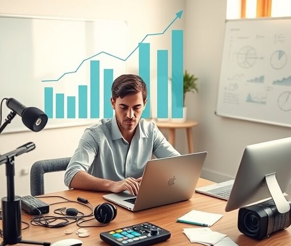 Jak zmierzyć ROI outsourcingu audio video w JDG?