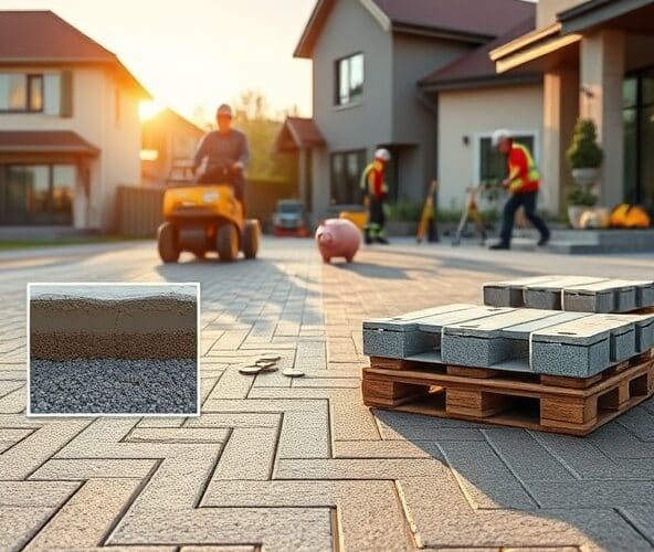 Czy płytki chodnikowe prefabrykowane obniżą koszty podjazdu?