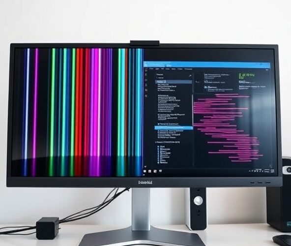 Jak rozpoznać pasy na ekranie: matryca czy wada oprogramowania?