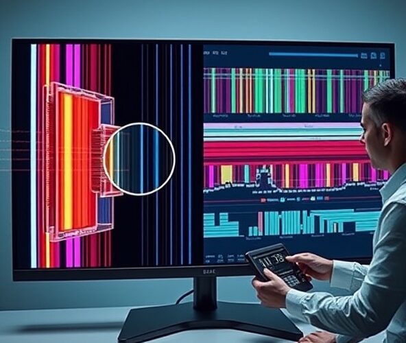 Jak rozpoznać pasy na ekranie: matryca czy wada oprogramowania?