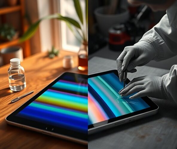 Jak szybko usunąć pasy na ekranie iPada: domowy sposób czy serwis?