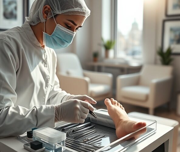 Jak wybrać salon pedicure Warszawa Ochota bez ryzyka infekcji stóp?