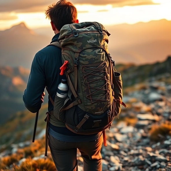 plecak turystyczny moro