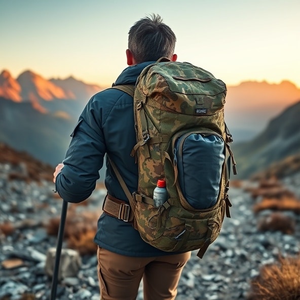 plecak turystyczny moro