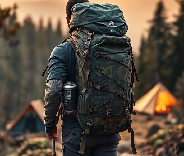 Plecak turystyczny moro 70 l będzie dobry dla początkującego na 4 dni?