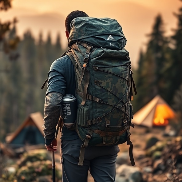 plecak turystyczny moro