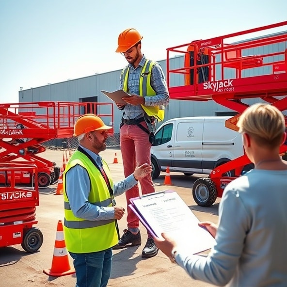 podesty ruchome skyjack