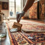 pranie dywanów jedwabnych