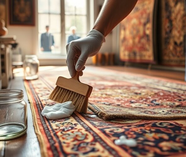 Czy pranie dywanów jedwabnych przed aukcją zwiększa ich wartość?