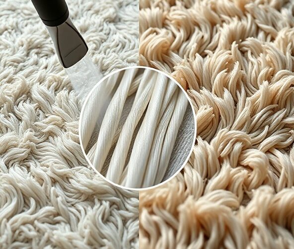 Czy pranie dywanów jedwabnych parą wodną grozi skurczeniem runa?