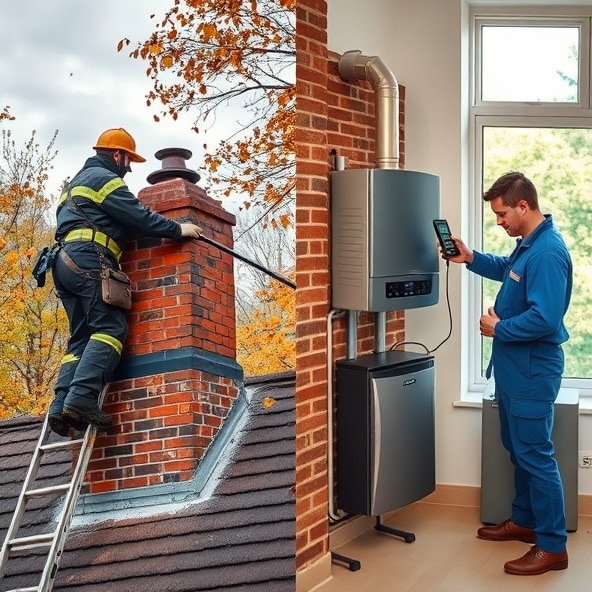 przeglądy kominiarskie