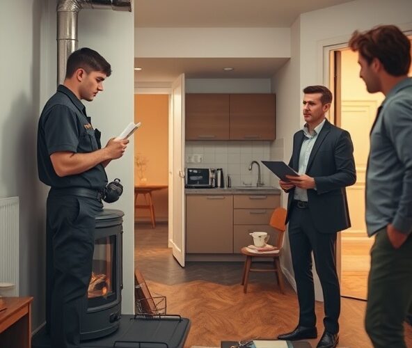 Czy przeglądy kominiarskie w mieszkaniu na wynajem robi właściciel?