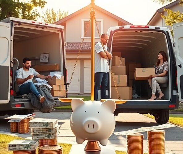 Czy wynajem auta dostawczego obniży koszty transportu przeprowadzki?