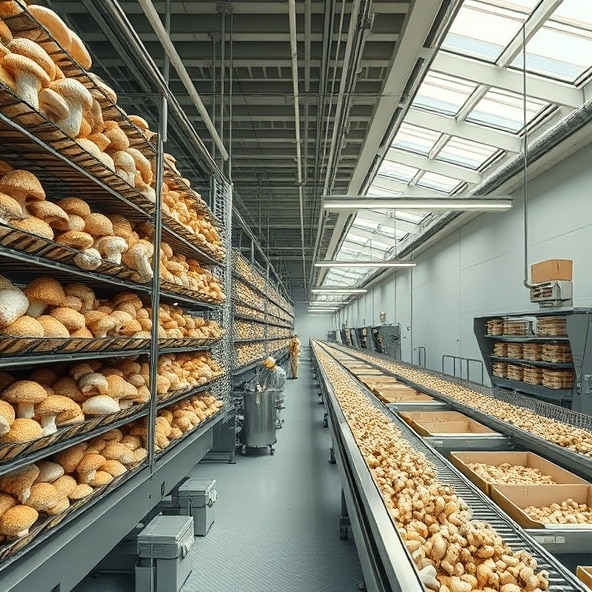 przetwórnia pieczarek