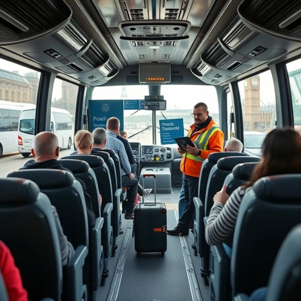 przewóz osób do londynu