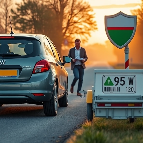 przyczepka samochodowa 750 dmc