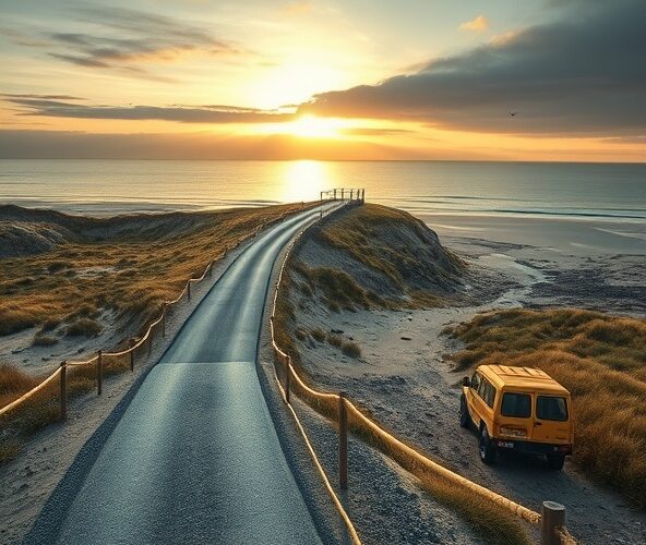 Jak zapewnić dostęp drogowy przy pustkowie nad morzem?