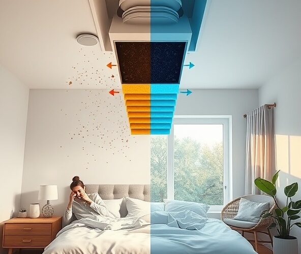 Czy rekuperacja sypialni z filtrami PM2.5 zmniejszy katar alergiczny?